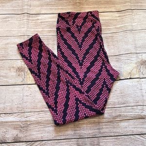 LuLaRoe Leggings Snake Print Size TC